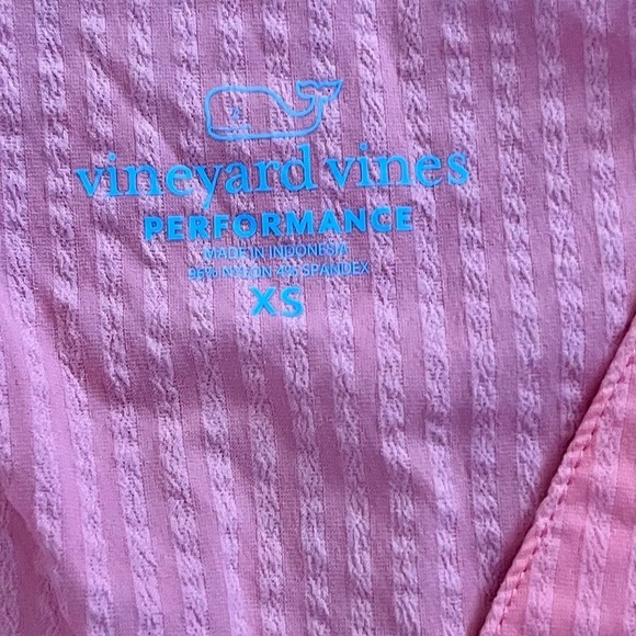 Vineyard Vines X-Small Sophie Harbor Tiered Ruffle-Sleeve Performance Dress - Picture 2 of 11